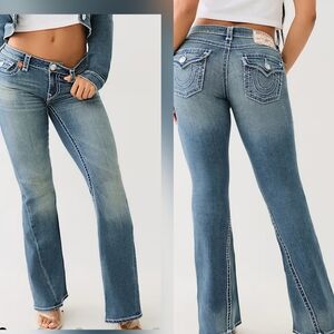 NWOT Joey Low Rise Super T Flare Jean